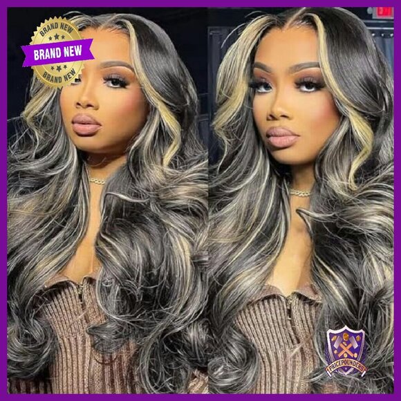 28 Inch Human Hair Lace Front Wig 13x6 HD Lace Body Wave 180% Density main image 5